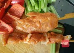 Illustration of Vegetarian Grilled Shrimp 3