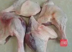 Illustration of braised duck legs 1