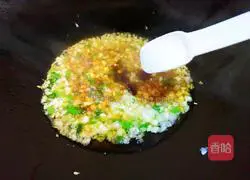 Illustration of how to make garlic vermicelli and baby cabbage 9