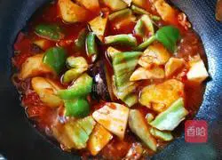 Illustration of how to make fish-flavored eggplant 14