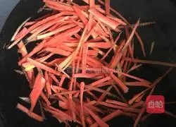 Illustration of how to make shredded shrimp and lettuce 5