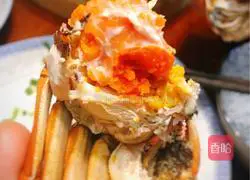 Illustration of steamed hairy crabs 11