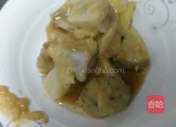 Illustration of how to make steamed potato and taro pork ribs 11