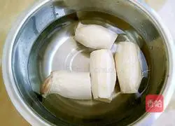 Illustration of how to make fried king oyster mushroom 2