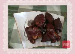 Illustration of how to make sauce-flavored pig's trotters 7