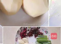 Illustration of how to cook Northeast goose with potatoes 1
