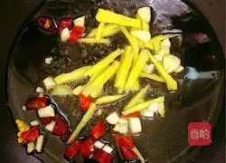 Stir-fry Illustration of how to make clams 3