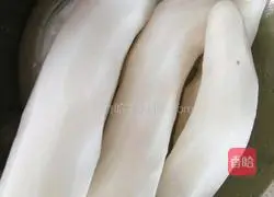 Illustration of how to make carrot fish 2