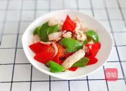 Illustration of how to make fried squid with double pepper 5