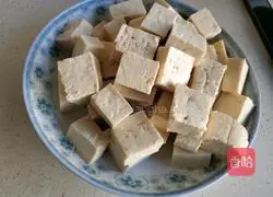Illustration of how to make spicy tofu 1