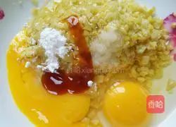 Illustration of how to make tender bamboo shoots and omelette 2