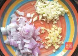 Potatoes with sauce Illustration of how to make mud 3