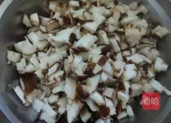 Illustration of how to make mushroom and tofu 5