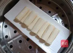 # Steamed Vegetables#Illustration of how to make yam in oil 5