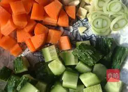 Illustration of how to make Kung Pao Chicken 1