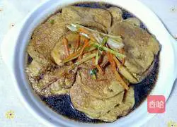 Illustration of braised vegetarian chicken 18