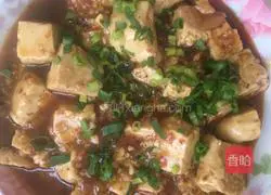 Illustration of how to make Mapo tofu with Sichuan flavor 7