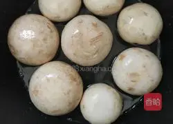 Illustration of how to make lean meat stuffed with mushrooms 3