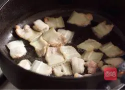 Illustration of how to make dry pot thousand-page tofu 4