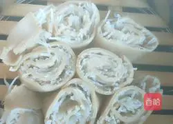 Illustration of how to make oatmeal noodles 9