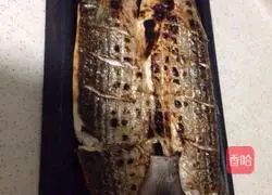 Illustration of home-cooked grilled fish 3
