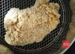 Illustration of how to make oil-free air-fried chicken steak 5