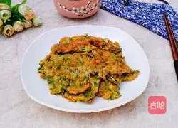 Illustration of how to make Chinese toon sprout omelette 11