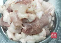 Illustration of salt-fried pork 1