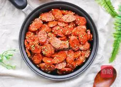 Illustration of how to make spicy cumin ham 7