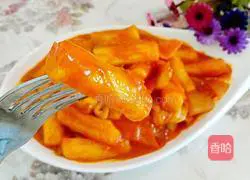 Korean fried rice cake recipe 8