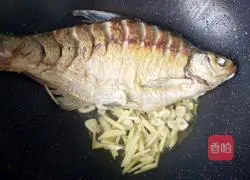 Illustration of braised bream 7