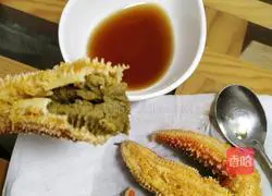 Illustration of how to make steamed sea five stars 3