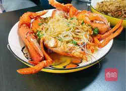 Illustration of how to make Boston lobster with garlic vermicelli 4