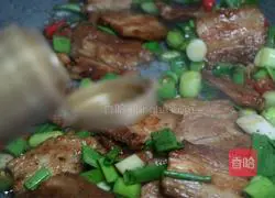 Illustration of how to make special stir-fried pork 11