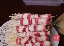  Illustration of how to make beef enoki mushrooms 3