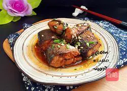 Illustration of how to make braised mackerel 9