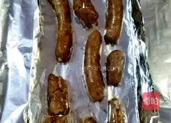 Illustration of grilled sausage 9