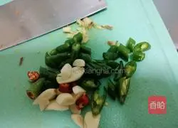 Carrot Illustration of how to make fried pork 1