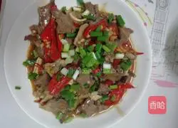 Illustration of how to stir-fry pig heart 9