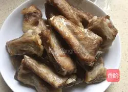 Illustration of how to make fermented bean curd pork ribs 5