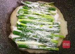 Illustration of Korean Seafood Scallion Pancakes 6