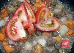 Illustration of French red wine braised beef 16