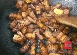 Illustration of how to make fat but not greasy braised pork 3