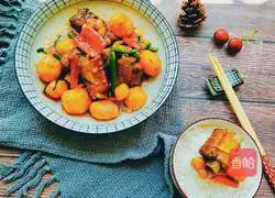 Small potato stew Illustration of how to make pork ribs 8