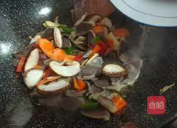 Fried duck gizzard slices Practice illustration 10