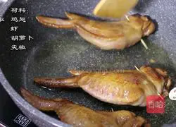 Illustration of how to make chicken drumsticks with rice 1