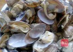 Illustration of how to make fried clams with sauce 4