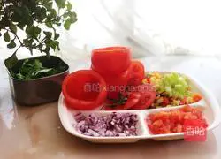 New Vegetarian-Vegetarian Five Ding Cup Recipe Illustration 5