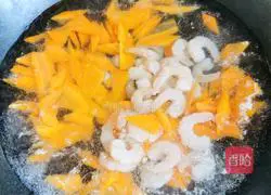 Illustration of how to make fried shrimps with broccoli 5