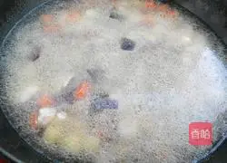 Illustration of how to make curry rice 4